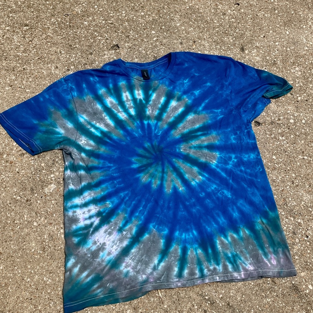 Blue Tie-Dye T-Shirt